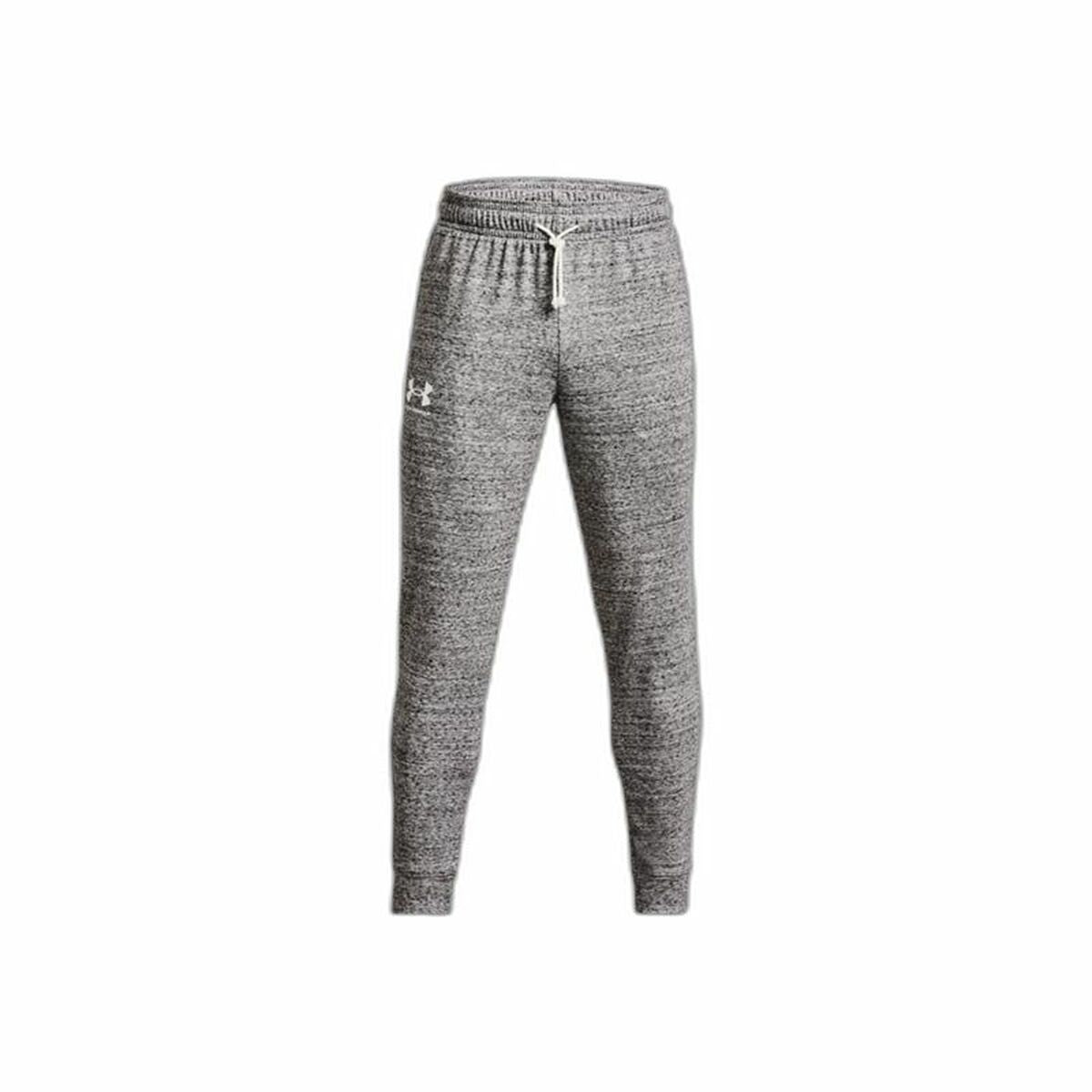 Long Sports Trousers Under Armour Rival Terry Grey Men Fitness-0