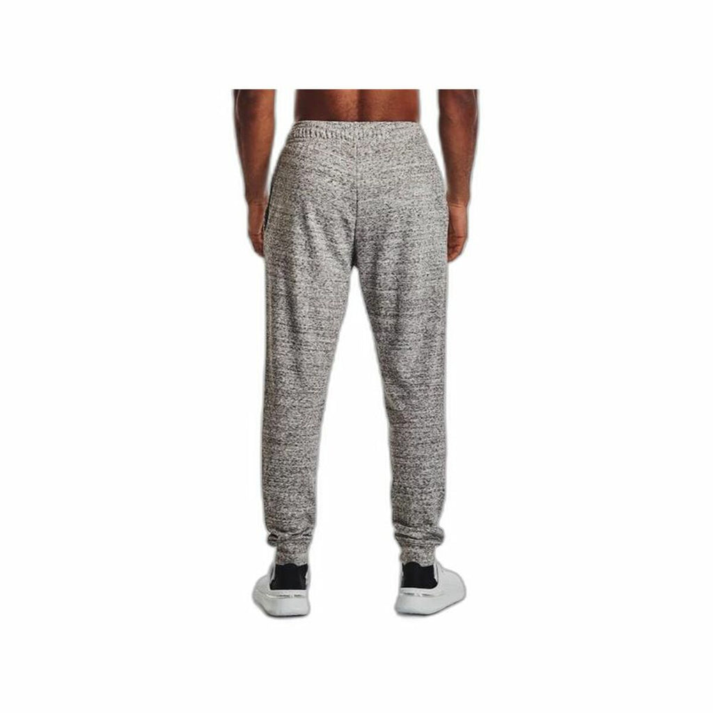 Long Sports Trousers Under Armour Rival Terry Grey Men Fitness-5