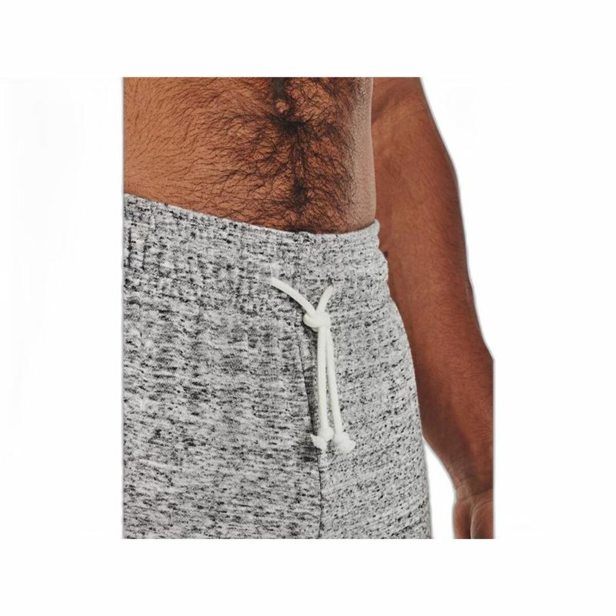 Long Sports Trousers Under Armour Rival Terry Grey Men Fitness-4