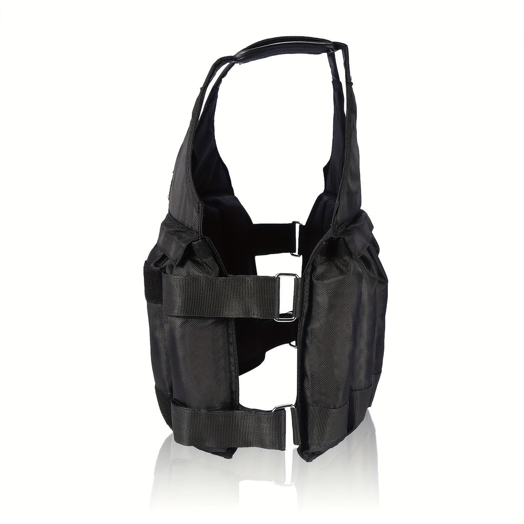 Adjustable 50kg Weighted Vest for Fitness Training(Weights not included)-4